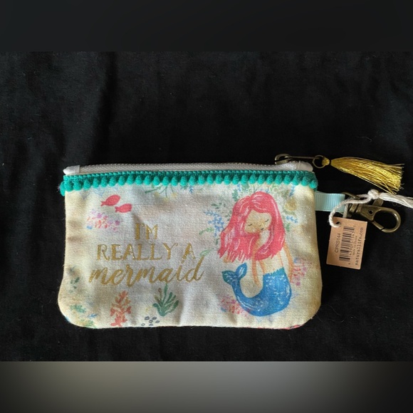 NATURAL LIFE Floral Mini Bag with Gold and Green Accents - Picture 2 of 6